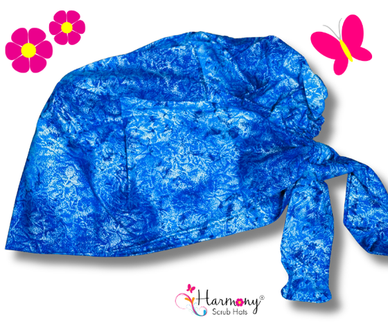 Blue Sparkle Florence™ Scrub Hat