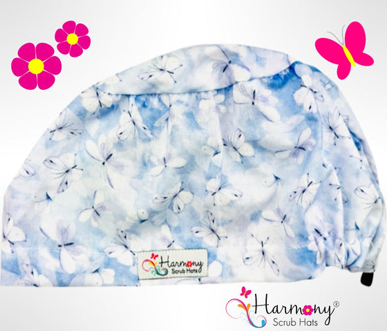 Cotton Butterflies EURO® Scrub Hat