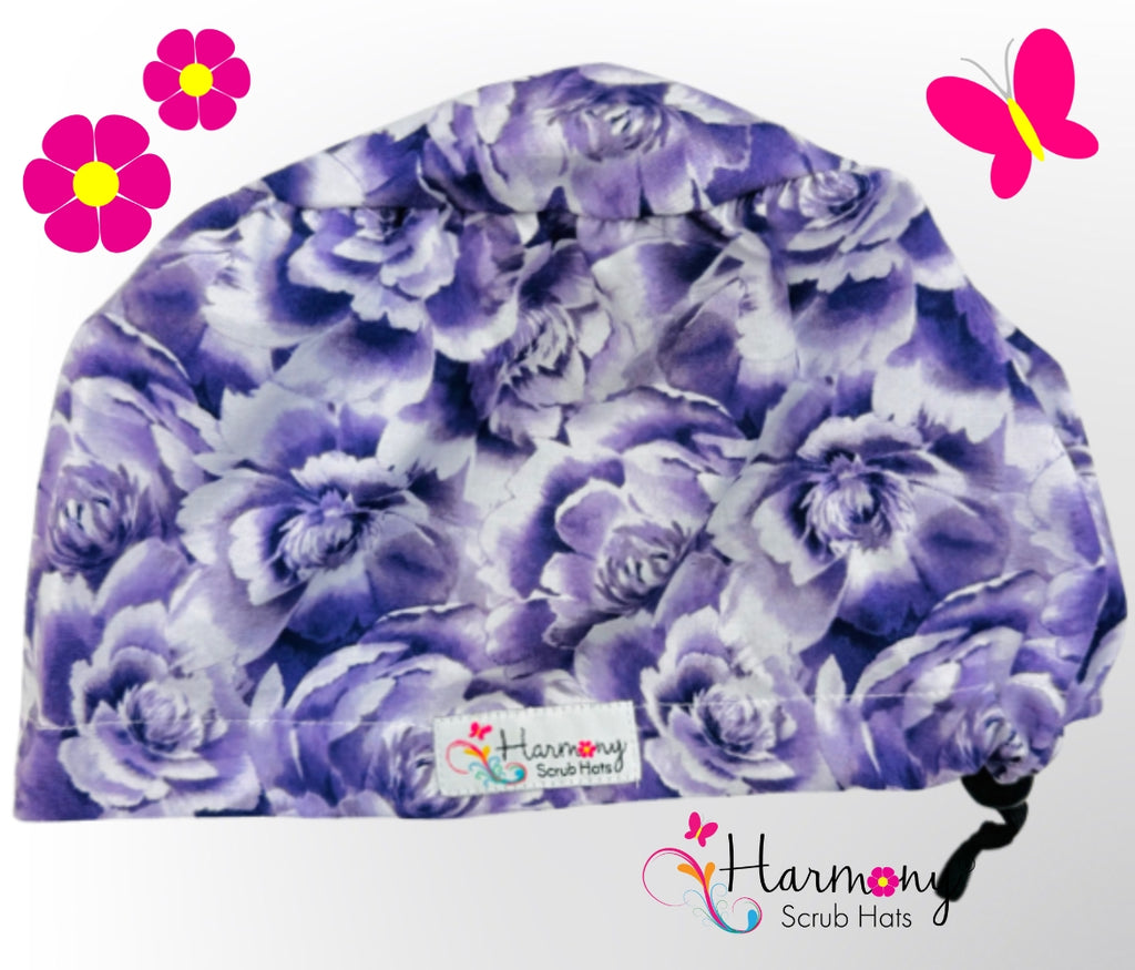 Purple Rose EURO® Scrub Hat