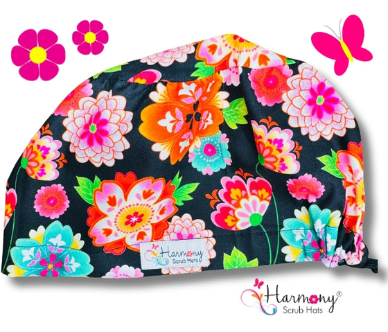 Fiesta Floral EURO® Scrub Hat
