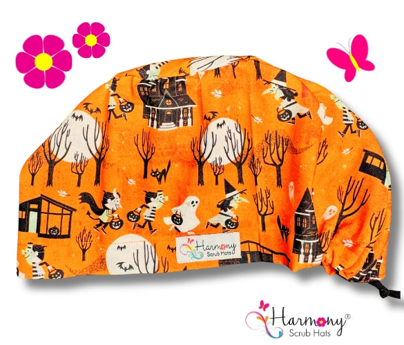 Halloween Town EURO® Scrub Hat