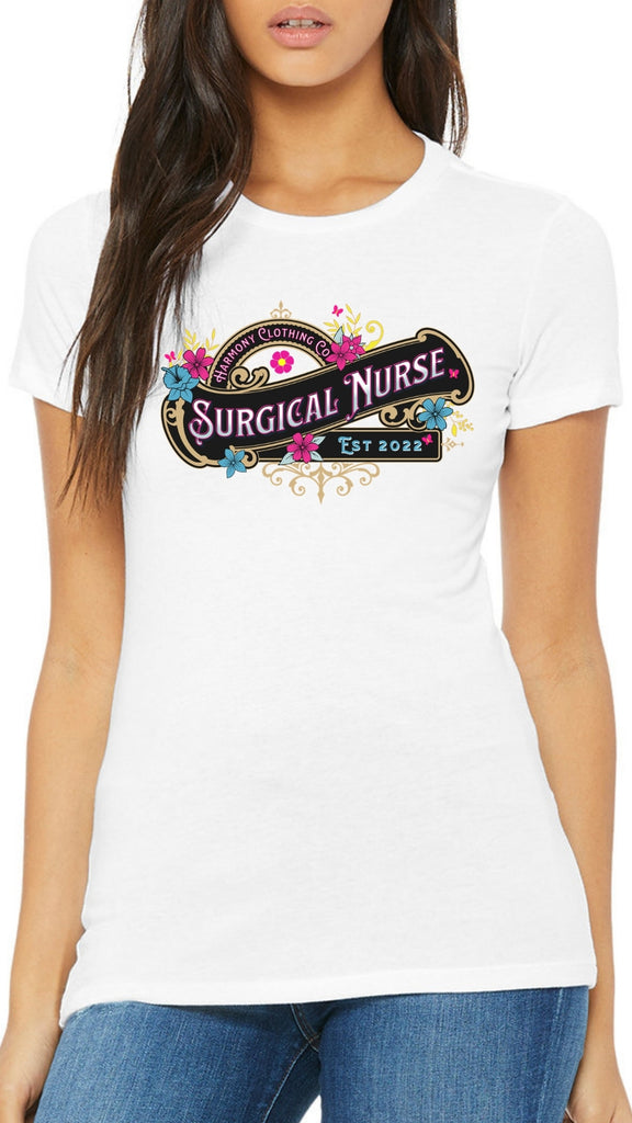 Surgical Nurse Signature Casual Threads T-Shirt