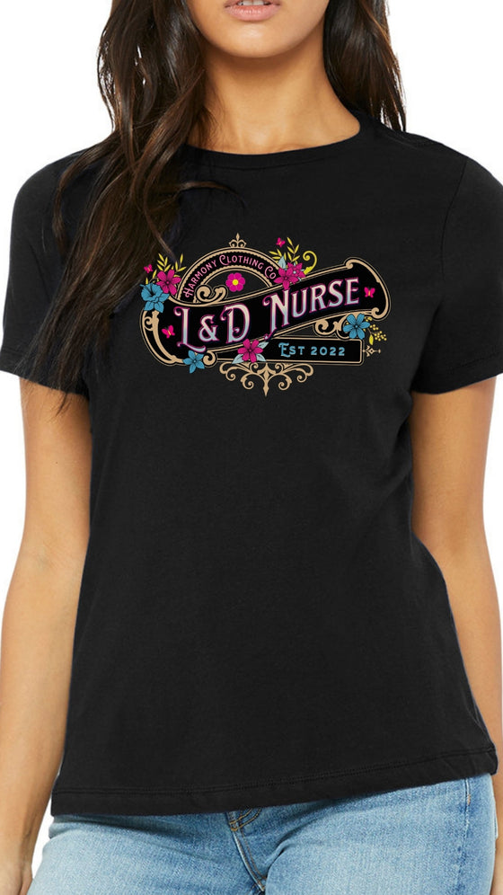 L&D Nurse Signature Casual Threads T-Shirt
