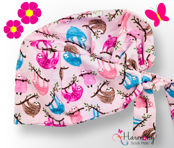 Slothin Around Florence™ Scrub Hat