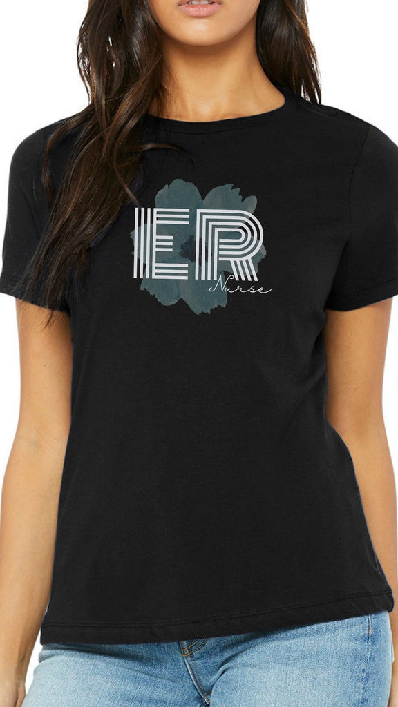 ER Nurse Bold Classic Threads T-Shirt