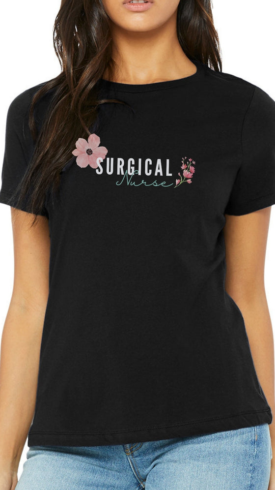 Surgical Nurse Elegant Classic Threads T-Shirt