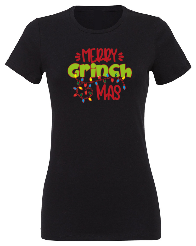 WOMENS Merry Grinchmas Holiday T-Shirt