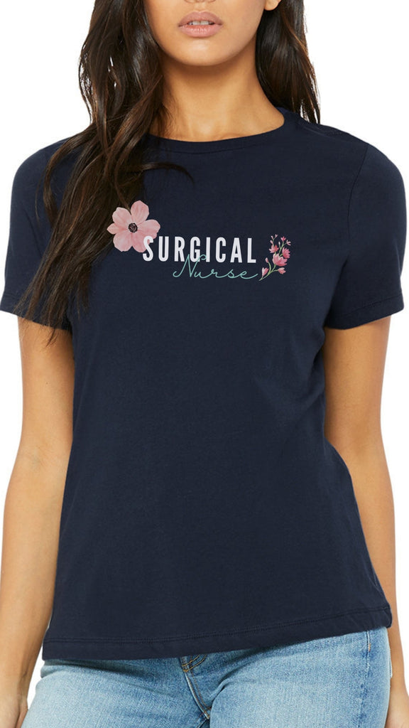 Surgical Nurse Elegant Classic Threads T-Shirt