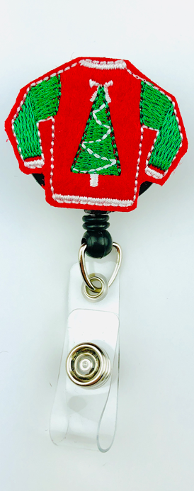 Ugly Sweater Badge Pull - Harmony Surgical Designs