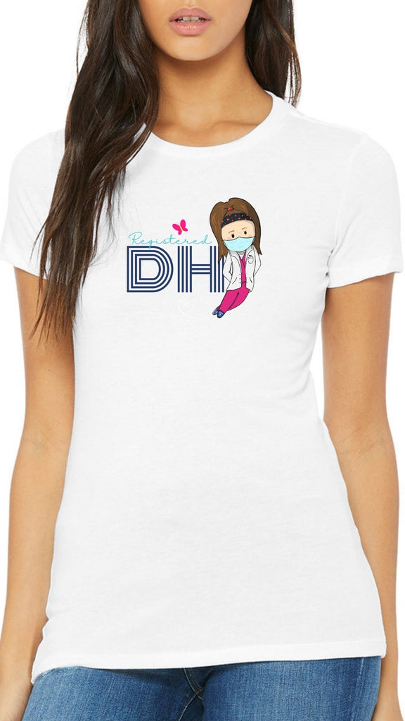 Dental Hygienist Brunette Casual Threads T-Shirt