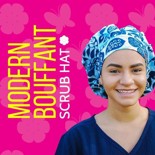 Modern Bouffant™ Scrub Hats